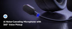 MCHOSE V9 Pro Wireless Gaming Headset 7.1Surround Sound Headphones Noise Canceling Mic Low Latency Lightweight for PS5 PC SWITCH