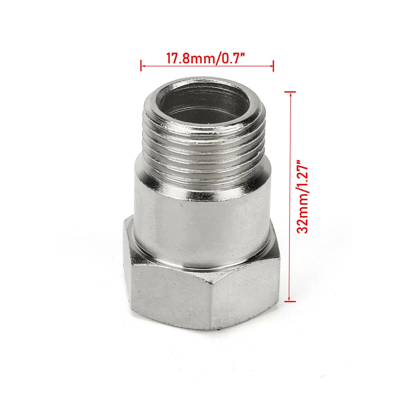 10PCS Universal M18x1.5 Extender Space 32M