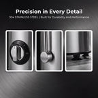 Multifunctional Juicer,Blender,Food Processor 3 Inch WideMouth Extractor for Fruits and Vegetables.Easy toClean,Simple to Assemble,Fully Detachable.Features a HighJuice Yield and Rapid Extraction for Fresh Fruit VegetableJuic