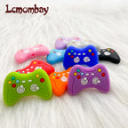 10pcs New Game Handle Silicone Beads Teether Food-Grade Chewing Teeth Bead DIY Nipple Chain Jewelry Accessories