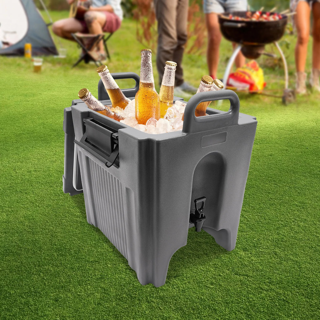 40l Insulated Beverage Dispenser, Portable Thermal Beverage Server, Insulated Beverage Dispenser with Handles