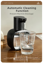 Automatic sensor soap dispenser, foam hand washing device, portable soap bottle, 500ml soap distribution device, in bathroom