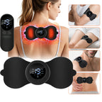 Electric Neck Massager EMS Muscle Massage Stimulator Low Frequency Instrument Back Cervical Calf Patches Pain Joints Mini Device