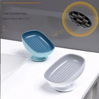 Quick-Dry Soap Dish, 2-Tier Detachable with Drainage Plate, Keeps Sink Dry | Fast US Shipping