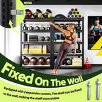 2000LBS Garage Shelving, Heavy Duty Garage Shelves, Adjustable Metal Shelving Unit, Easy Assembly Garage Storage, Customized