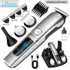 Ufree Electric Hair Cutting Machine Beard Trimmer Hair Clipper Rechargeable Man Shaver Trimmer Barber Professional Hair Trimmer