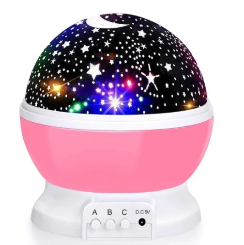 GGbingo Night Lamp Projector Starry Sky Night Light Lamp Decor Rotating Starry Nursery Moon Galaxy Projector Table Light