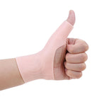 2PCS/1Pair Silicone Gel Wrist Thumb Support Gloves Arthritis Pressure Corrector〔CC55〕