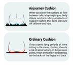 49 Cell Air Seat Cushion for Office & Home & Outside Etc / The Product Comes with a Transparent, Matte-Finish Bag.