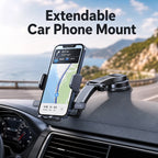 Car Phone Holder – Nano Flexible Silicone, 360° Rotation, Doesn't Block Screen, Compatible with iPhone Series for iPhone 17