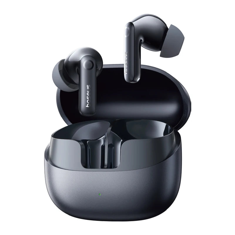 Baseus Bass BP1 Pro -50dB Noise Cancelling Wireless Earbuds Bluetooth 6.0 LDAC Hi-Res Sound 6-Mic AI Clear Calls IP55 Earphones