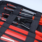 43Pcs Car Trim Removal Tool Set Panel Fastener Clips Removal, Fastener Terminal Remover Tool Round Handle Crowbar Kit Car/Radio