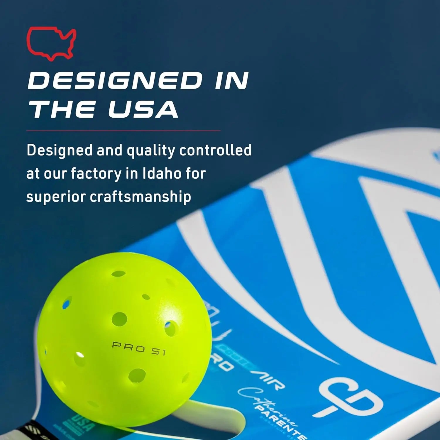 38 Hole Outdoor Pickleball Balls with Crack-Resistant Design and Advanced Aerodynamics for Tournament Play