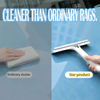 3-in-1 multifunctional glass wiper with spray bottle to clean the floor and scrub household car cleaning tools.
