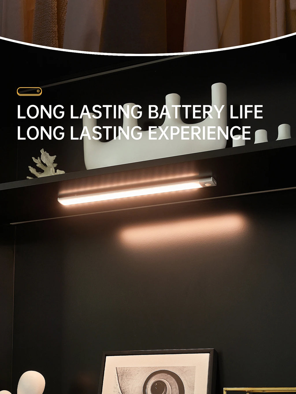 Rechargeable Motion Sensor LED Night Lights (2-Pack)