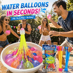 111pcs Summer Water Fight Party Favor Set, Outdoor Party Gift Pack for Pool Parties, Beach Games, Birthday Parties, Family Fun and Group Activities