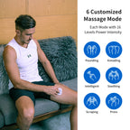 Masgre Wireless TENS EMS Unit - Pads for Electric Muscle Stimulator - Designed for Lower Back, Arm, Shoulder, Leg, and Foot