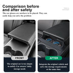 For Tesla Model 3 Model Y Accessories 2023 Central Control Armrest Box Phone Pocket Car Glasses Case Storage Tray Auto Parts