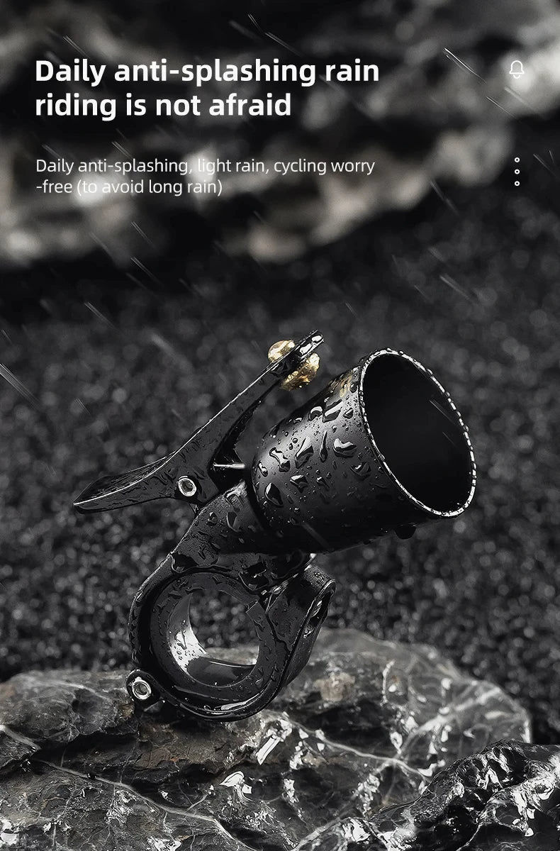 ROCKBROS Local Shipping Bicycle Bell MTB 100db Alloy  Bike Ring Copper Horn Warning Safe Crisp Cycling Bells Accessorie