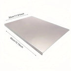 Stainless Steel Cutting Boards for Kitchen, Kneading Cutting Board Mats, Metal Cutting Board for Meat, Fruits, Vegetables, Bread, and Baking Small Cutting Boards