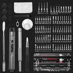 VMAN 138-IN-1 Professional Precision Electric Screwdriver Set Magnetic Bit Computer & Console Game & Phone Repair Kit Man‘s Gift