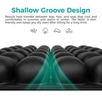 49 Cell Air Seat Cushion for Office & Home & Outside Etc / The Product Comes with a Transparent, Matte-Finish Bag.