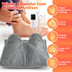 Electric Heating Foot Pad Washable Feet Warmer Household Soft Plush Thermal Heating Blanket Foot Warming Mat Home Office Bedroom
