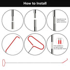 Car Window Door Emergency Open Key Lost Lock Out Unlock Auto Tools Kit Air Wedge Bag Pump Open Unlock Kit for Car Truck