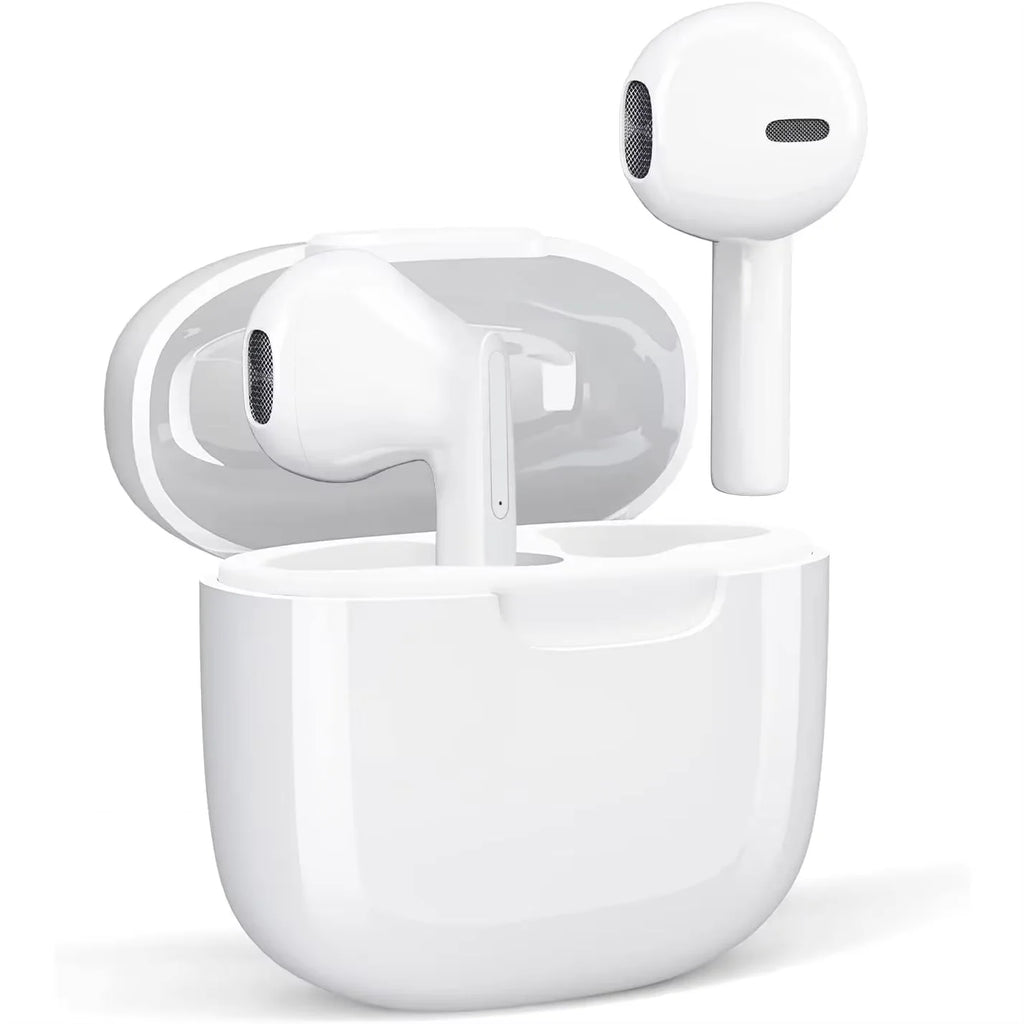 Wireless Headphones Bluetooth 5.0 Headphones 3D HiFi Stereo Noise Cancellation In-Ear Built-in Mic with Charging Case
