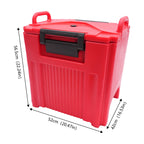 40L Insulated Beverage Dispenser, Portable Thermal Beverage Server, Insulated Beverage Dispenser with Handles