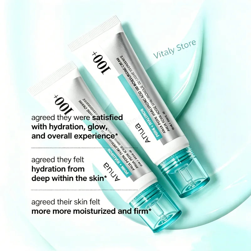 Korean Skincare PDRN Hyaluronic Acid 100 Moisturizing Cream Deep Hydrating Face Soothing Moisturizer Cream 60ml Face Care