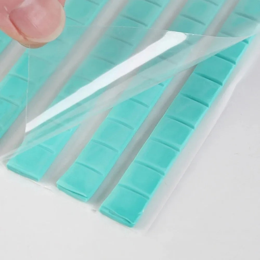 30/48/96Pcs Reusable Reusable Adhesive Clay Tacky Gel Multifunctional Nail Art Clay DIY Nail Practice Tool