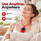Smart Hanging Neck Shoulder Cervical Spine Massager Hot Compress Neck Artifact Dredging Spine Neck Protector