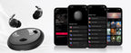 HTC NE79 Bluetooth Earphones AI Translator Earbuds Soft In-Earbuds for Wireless Headphones, Noise Reduction Long Battery