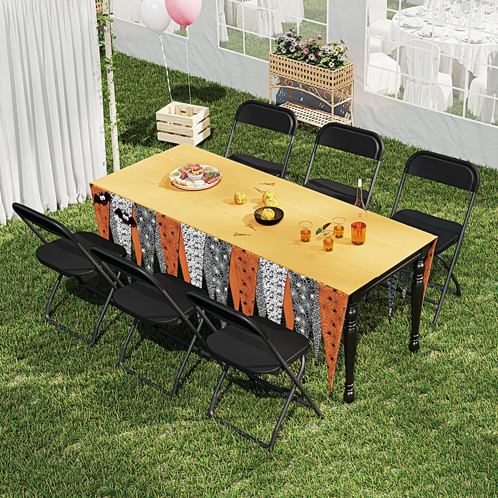 JHK Plastic Folding Chair 4/6 Pack 330LB Load Capacity Living Room Dinner Chairs Lightweight Portable Indoor/Outdoor Home Office