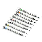 13PCS/Set Professional 0.6-2.0mm 90mm Long Slotted Cross Screwdriver Kit Watchmakers Watch Repair Tools Set