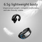Earphone Clip Wireless Bluetooth Headphone Bone Conduction Headset High Quality TWS Auriculares Sport Noise Canceling With Mic - Nexvibe