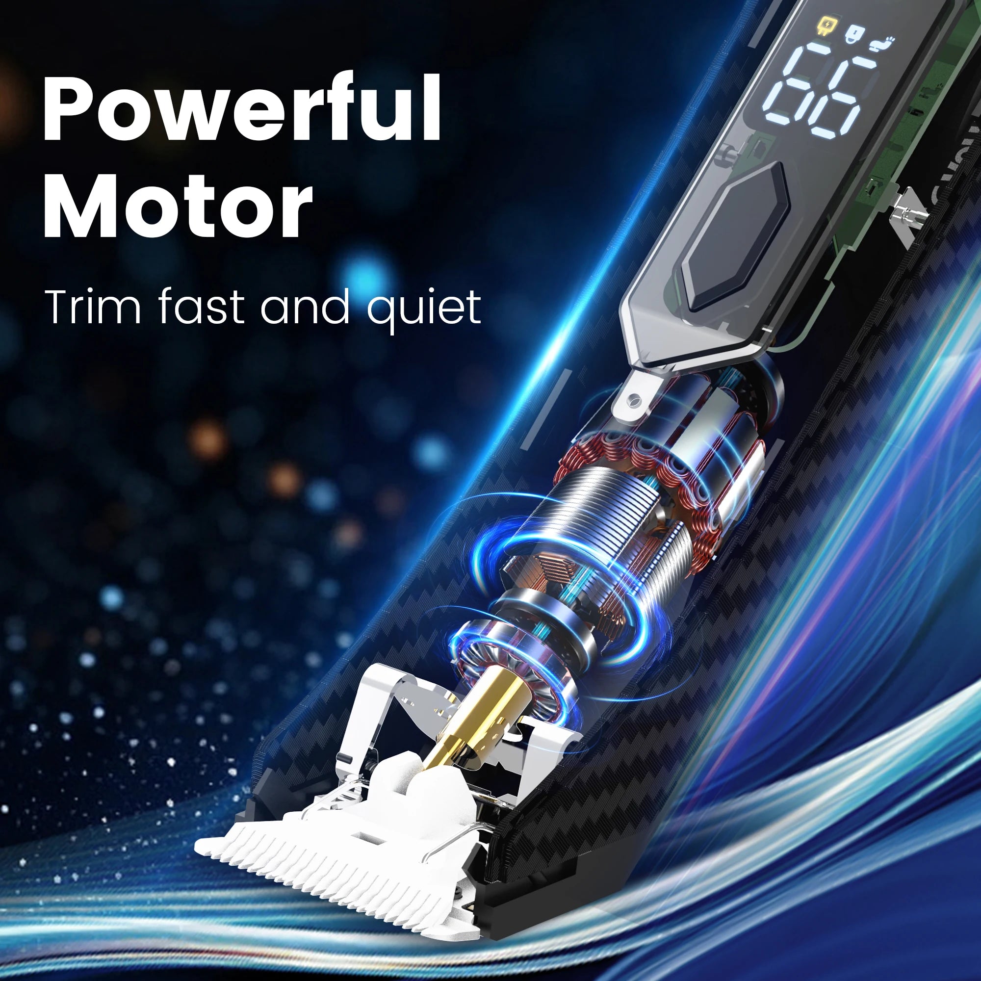 SEJOY Body Pubic Hair Trimmer for Men With Standing Recharge Dock,Balls Women Lady Shaver Hair Removal Bikini Trimmer