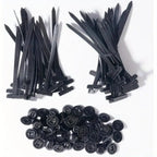 Cable Tie Buckle Fixed Through The Core Nail Cable Tie Buckle Mudguard Fender Inner Lining Trunk Buckle