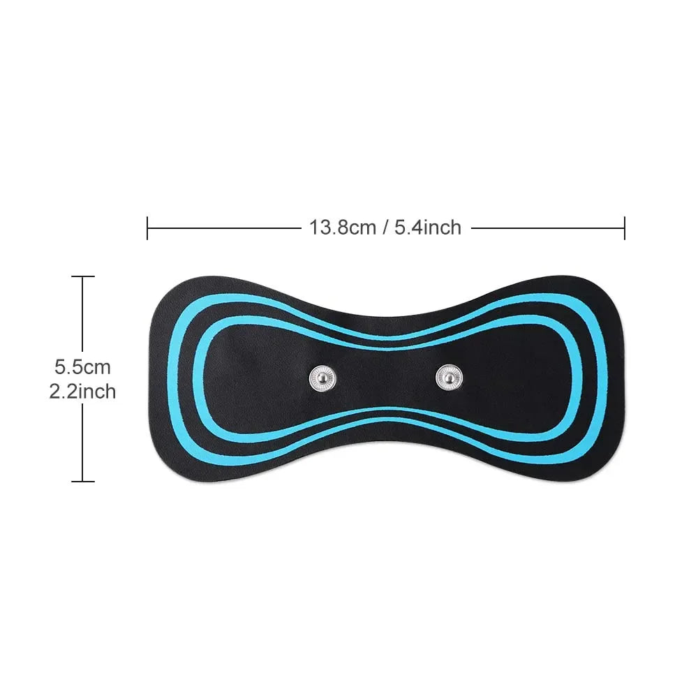 Neck Massager Gel Pads Trainer Hip Exerciser Replacement Slimming Tens Body Massager Patch Muscle Stimulator Sticker Gels