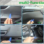 26PCS Car Door Tool Kit Air Wedge Pump Emergency Car Open Unlock Tool Auto Window Door Open Fixing Gripper Tools Long Reach Grabber Hooking Key Lost Hand Tools With Carrying Bag