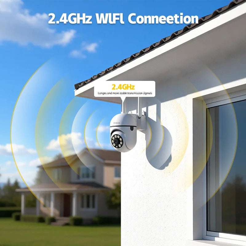 SZSINOCAM 3MP Wifi IP Wireless Security Surveillance PTZ Camera 4X Zoom Cameras Tracking Two-way Audio HD Night Color Camera