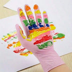 2/20/50/100pcs Black Disposable Nitrile Gloves, Latex-Free Waterproof Anti-Static Multi-Purpose Work Gloves, Powder-Free, Suitable For Kitchen, Bathroom, Home, Hair Dyeing, Beauty Salon, Painting, Craft Protection Gloves [No