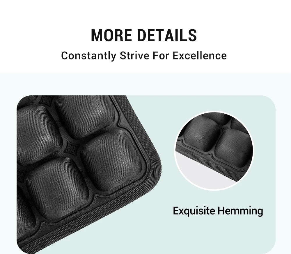 49 Cell Air Seat Cushion for Office & Home & Outside Etc / The Product Comes with a Transparent, Matte-Finish Bag.