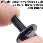Car Body Bolts U Type Nut Clips M6 Automobile Bumper Fender Rivet Engine Cover Undertray Splash Shield Guard Liner Screws Clips
