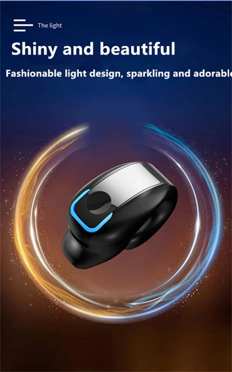 Earphone Clip Wireless Bluetooth Headphone Bone Conduction Headset High Quality TWS Auriculares Sport Noise Canceling With Mic - Nexvibe