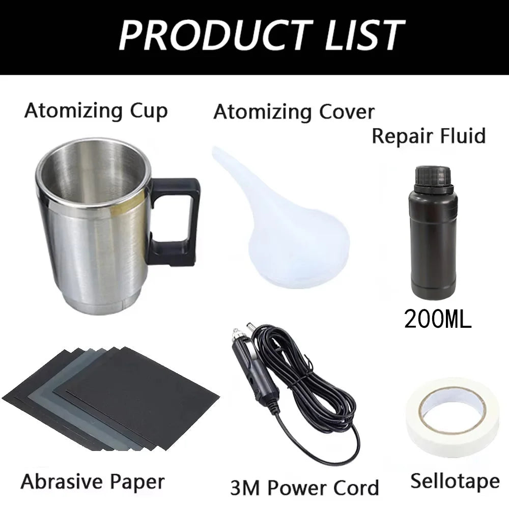 100ML Car Headlight Polishing Kit Headlight Restoration Liquid Polymer Headlamp Renovation Repair Clean Kit Automobile Tool