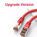 Cat6 24 Pack Short Flat Cat6 Ethernet Patch Cable 1G Support Cat 6 Patch Cable for Patch Panel to Switch Flexiable