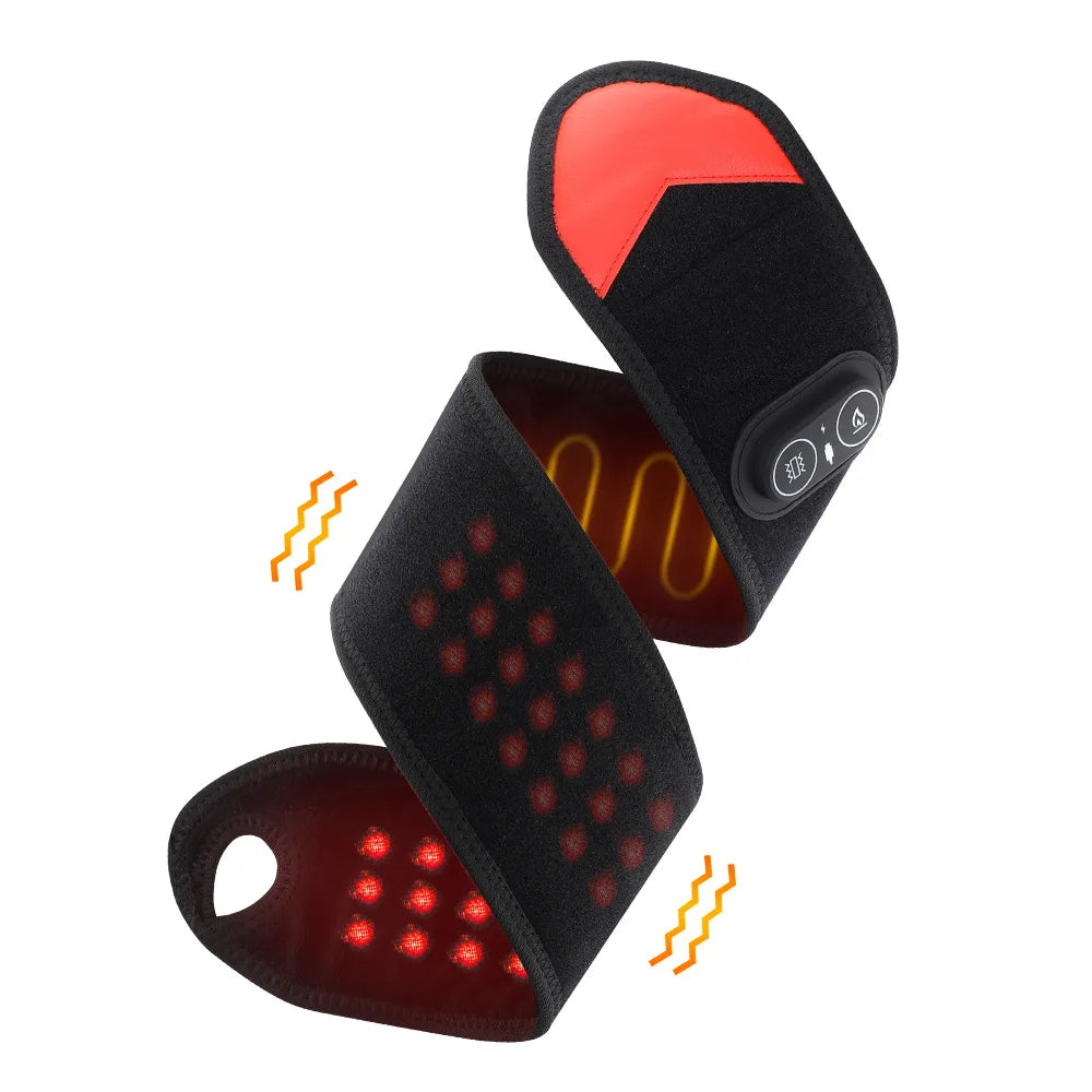 1/2PCS Electric Heating Massage Hand Massager Wrist Vibration Massage Pad Carpal Tunnel Relief Tendonitis Wrist Knee Support Pad