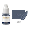 Dark Eyebrow Tattoo Ink for Semi Permanent Makeup Professional Vegan Microblading Pigment Inks Beauty Health PMU Tattoo Supplies
